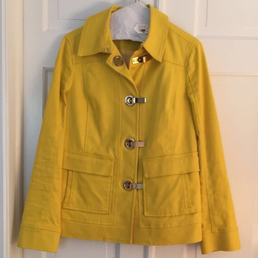 COPY - TORY BURCH Yellow Coat